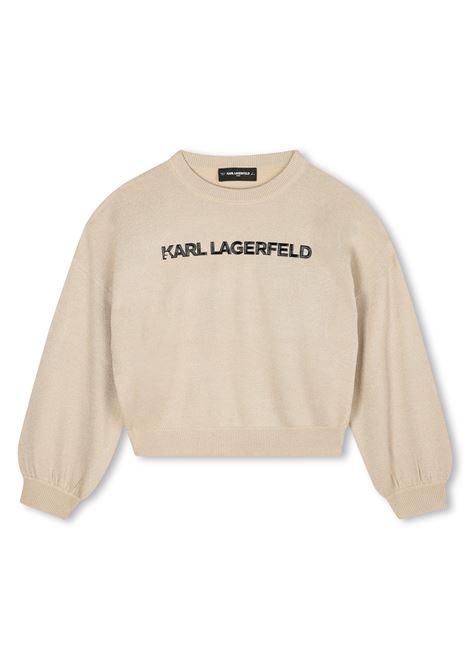 Felpa con logo KARL LAGERFELD KIDS | Z30937576